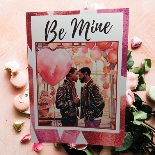 Love Wins Valentine's Card (Male Couple)