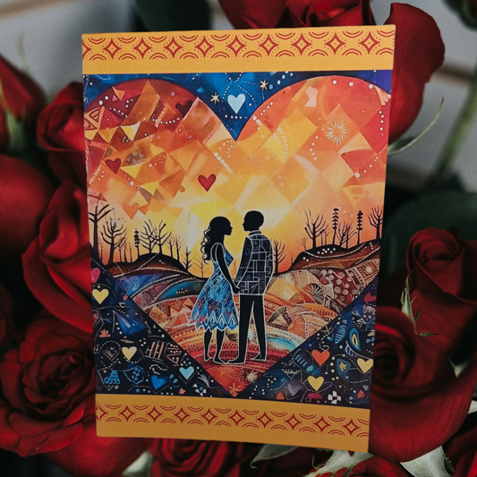 Silhouette of Love Card