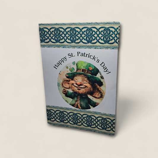 Leprechaun Mouse St. Patrick's Greeting Card