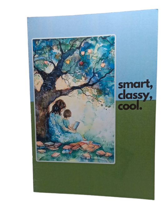 smart, classy, cool Greeting card