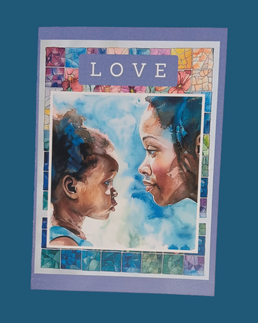 Mother - Daughter Love Greeting Card